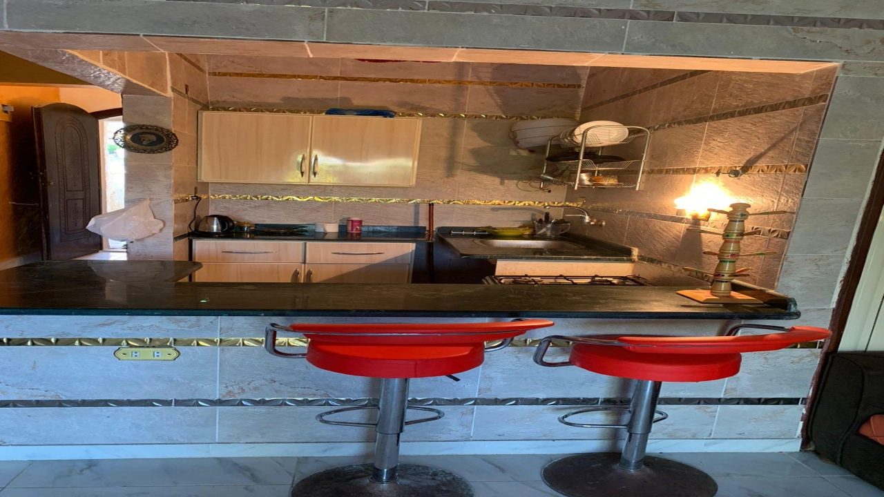 شاليه ارضي بجنينه في مارينا الساحل الشمالي