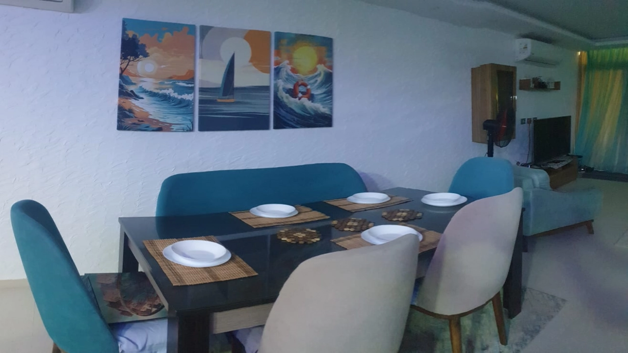 شالية للايجار في قرية فوكا باي الدور الارضي 3غرف