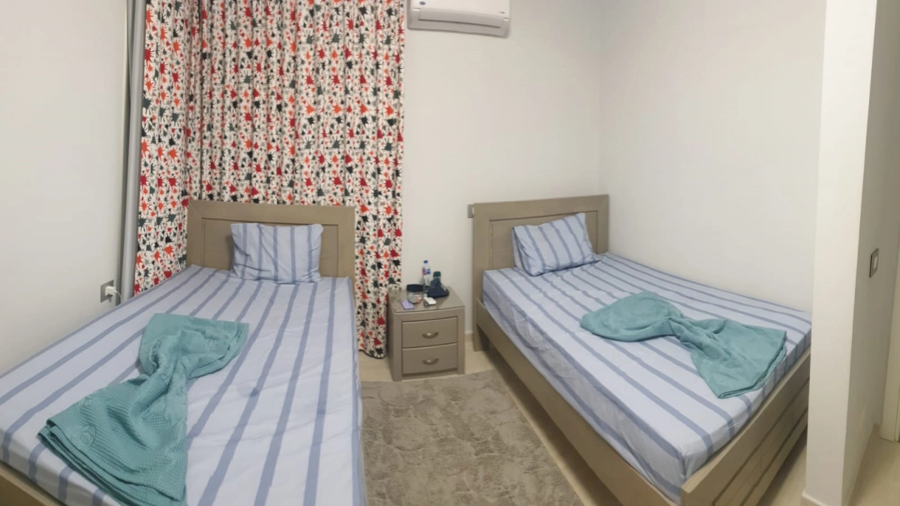 شالية للايجار في قرية فوكا باي الدور الارضي 3غرف