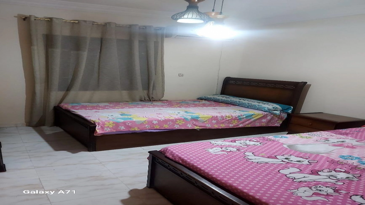 شاليه للايجار ارضي بجنينه في مارينا الساحل الشمالي