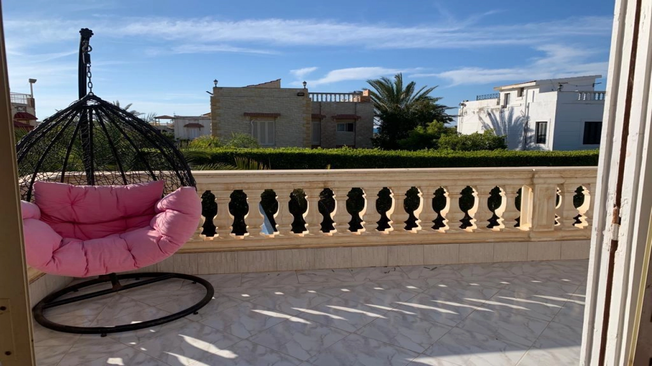 فيلا للايجار في قرية الشروق الساحل الشمالي