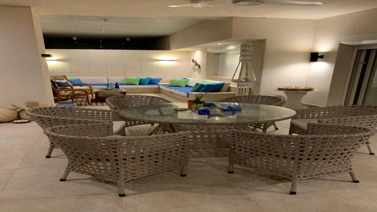 شاليه للايجار ارضي بجاردن 3 غرف في هاسيندا باي