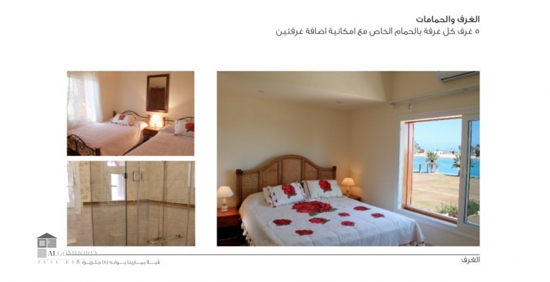 Furnished Villa for rent 350.00 M2 in North Coast, Marina