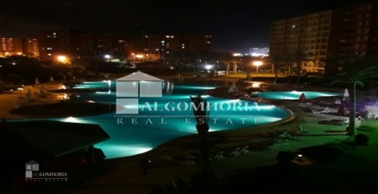 Furnished Chaleh for rent 0.00 M2 in North Coast, Golf Porto Marina
