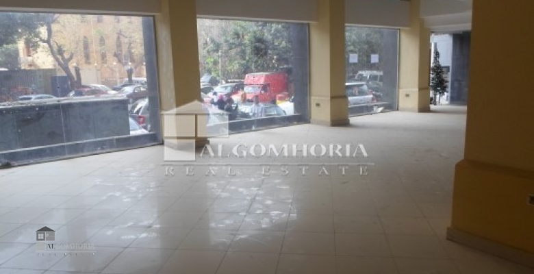 Unfurnished Shop for rent 560.00 M2 in Giza, Dokki