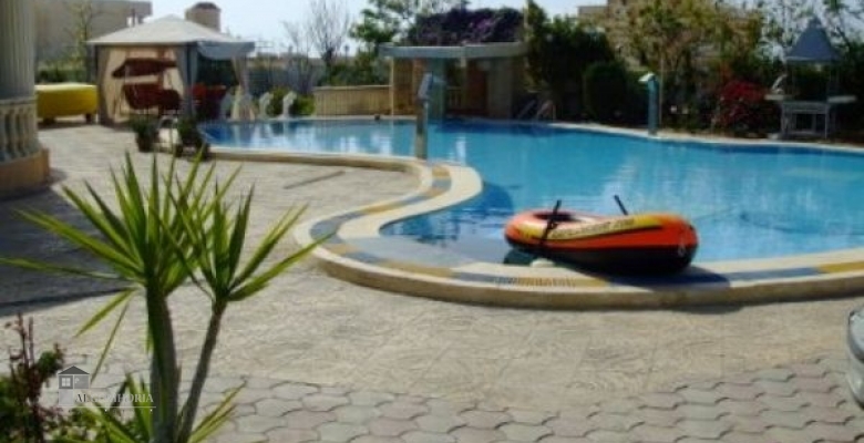 Furnished Villa for rent 400.00 M2 in North Coast, Sidi Krir