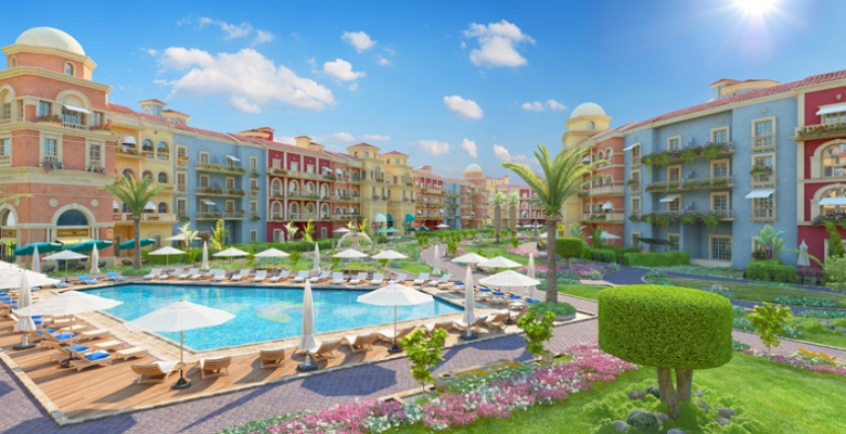 فرصة شقة استلام فورى بكمبوند باكتوبر بمقدم 5%