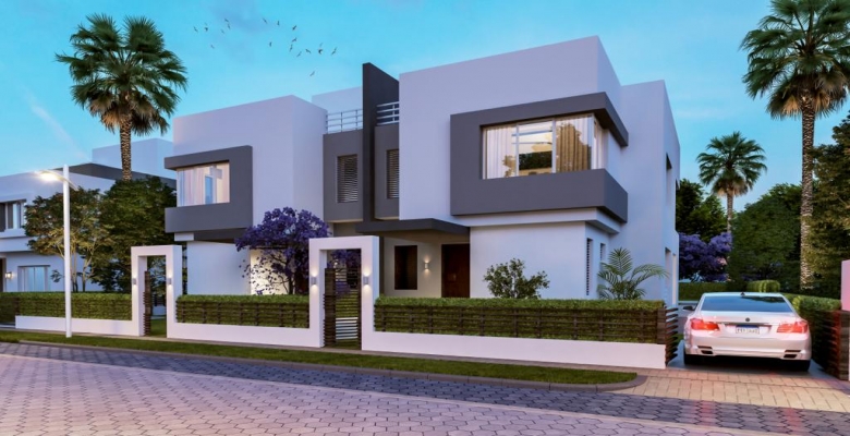 فيلا استلام فورى فى كمبوند الهايد بارك وبالتقسيط على 4 سنين