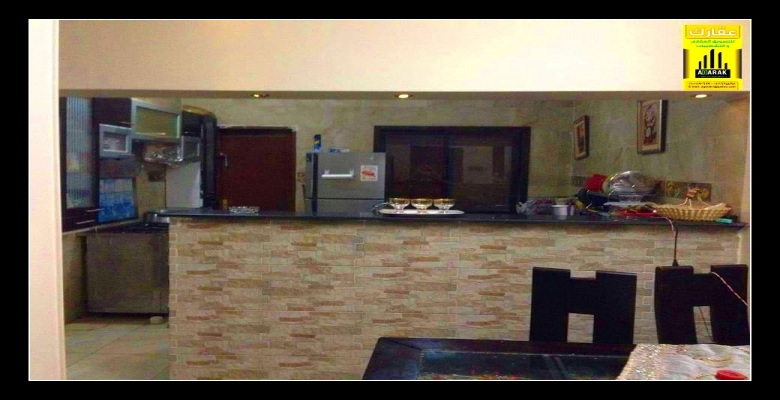 للبيع بحي الاشجار شقه 117 م دور رابع تشطيب هاي ديولكس لم تسكن من قبل