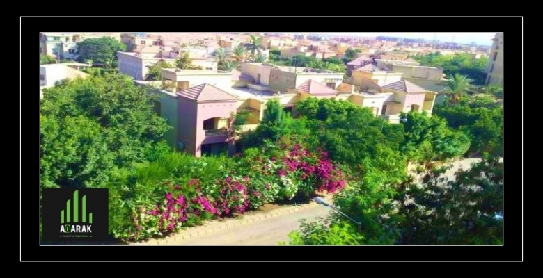 شقه بكمبوند حي الاشجار بالسادس من اكتوبر مساحه 117 م موقع مميز جدا بدون اسانسير