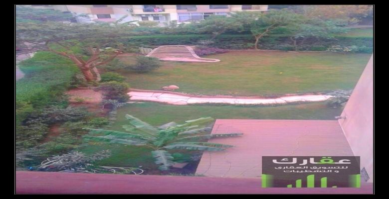 للايجار  ١١٧ متر موقع مميز في كمبوند حي الاشجار أمام دريم لاند