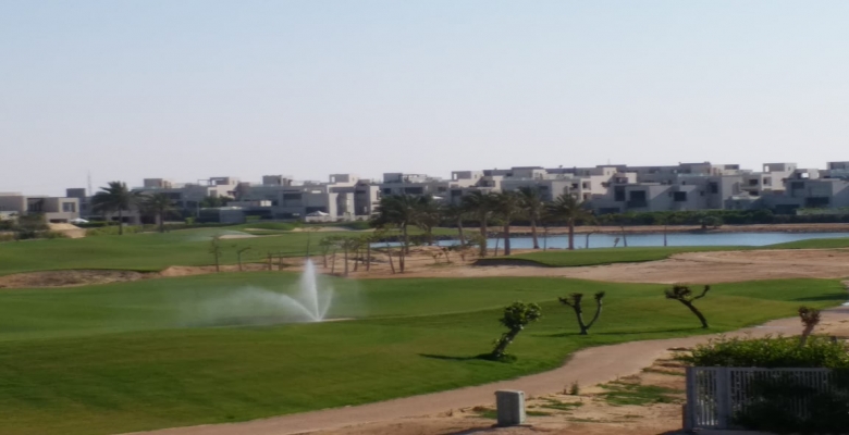 فيلا برايفت بول للايجار في هاسيندا باي ارضي 3غرف