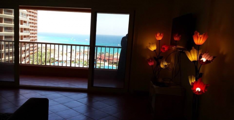 شالية بقرية بورتو السخنة للايجار اليومي