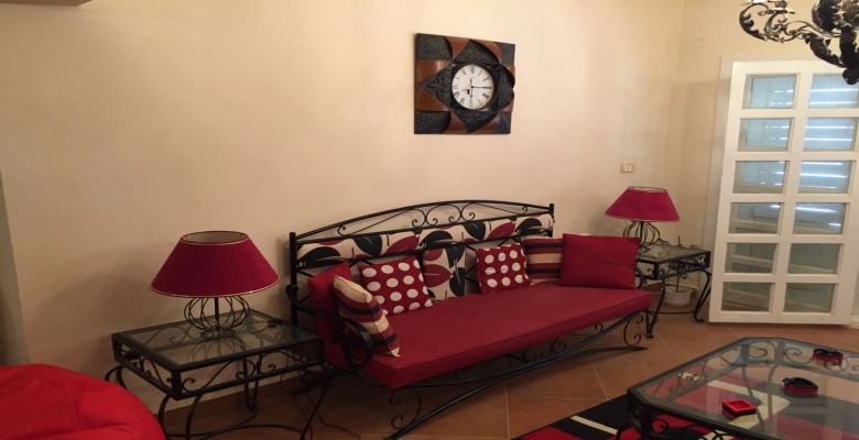 Furnished Apartment for sale 135 M2 in North Coast Marina