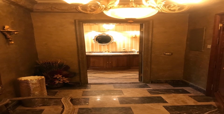 شقة الترا سوبر لوكس للايجار بالمهندسين بمدخل متميز وواجهة ممتازة 