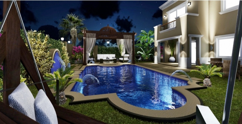 فيلا للبيع بكمبوند ميفيدا بالتجمع الخامس