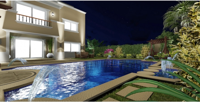 فيلا للبيع بكمبوند ميفيدا بالتجمع الخامس