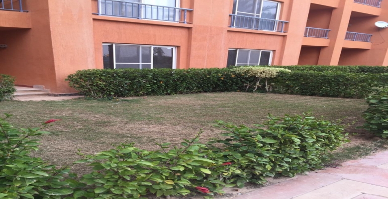 شاليه للايجار اليومى ببورتو جولف مارينا على حمام السباحة مباشرة 