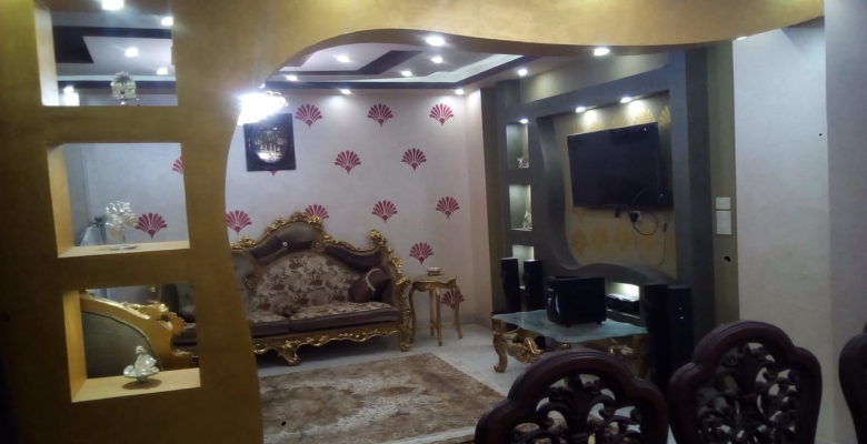 شقة للبيع بالمريوطية 120 متر تشطيب سوبر لوكس