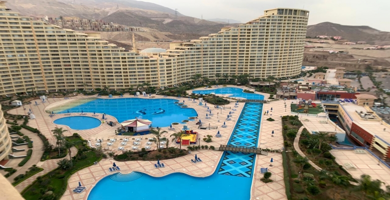 شاليه للايجار العين السخنة - بورتو البيراميدز