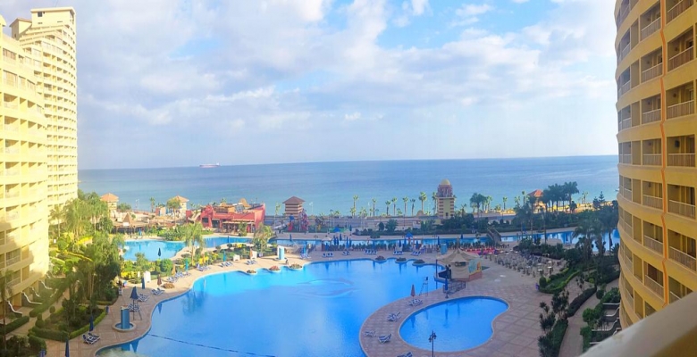 شاليه للايجار العين السخنة - بورتو البيراميدز