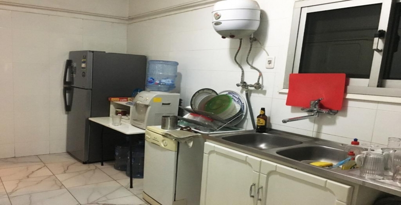 شقة مفروشة للايجار اطلالة علي النيل وعلي نادي الجزيرة