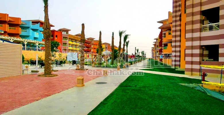 شاليه للايجار فى ساوث بيتش - بورتو السخنه   Chalet for rent in South Beach - Porto Sokhna