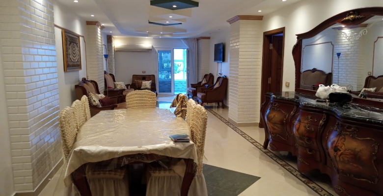 شقه مفروشه للايجار اليومي على النيل بالزمالك