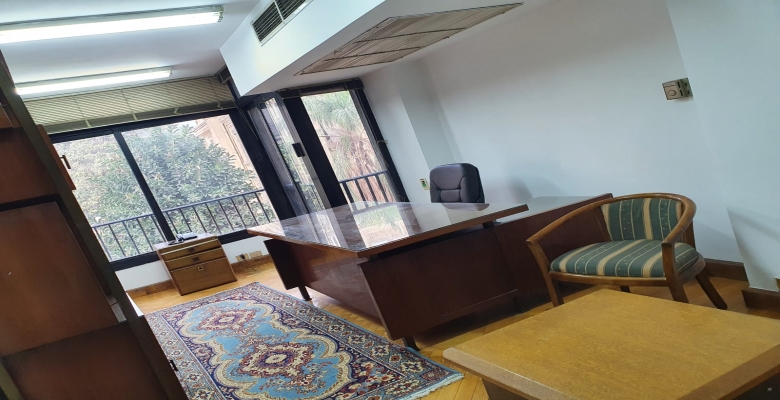 مكتب مفروش بالكامل للإيجار - الزمالك