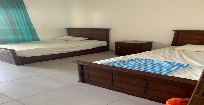 شاليه للايجار في امواج الدور ارضي 3غرف