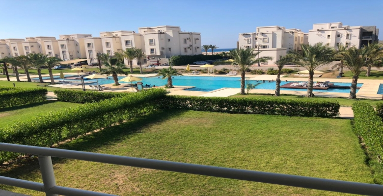 شاليه للايجار في امواج الدور ارضي 3غرف