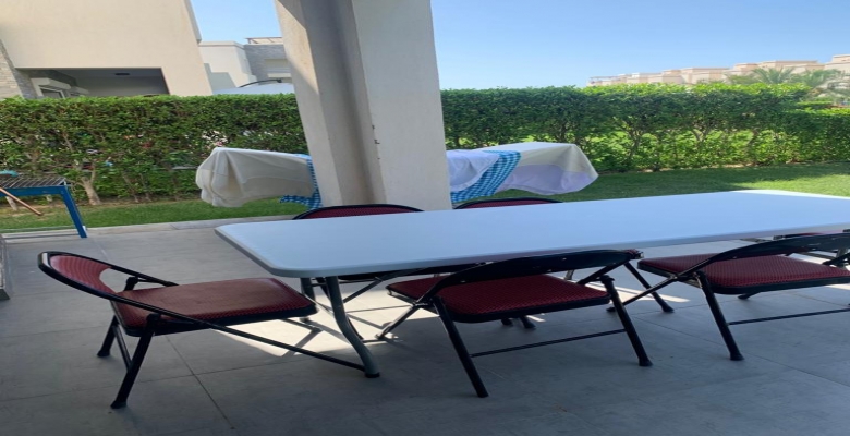 شاليه للايجار في امواج الدور ارضي 3غرف