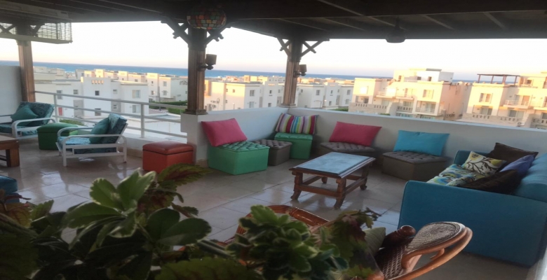 شاليه للايجار بروف بقريه امواج - الساحل الشمالي