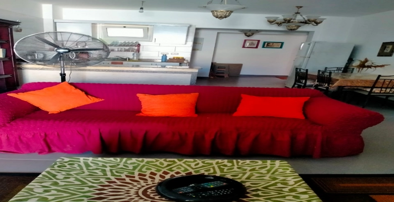شاليه مفروش للإيجار في أمواج، سيدي عبد الرحمن - الساحل الشمالي / Furnished Chaleh for rent in Amwaj, Sidi Abdel Rahman - North Coast