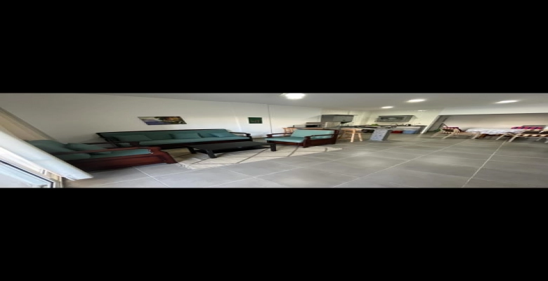 شاليه ارضي بجنينه للايجار بالساحل الشمالي ( امواج )