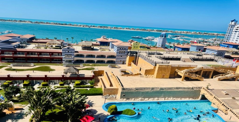 شالية للايجار ببورتو مارينا - الساحل الشمالي / Chalet for rent in Porto Marina - North Coast