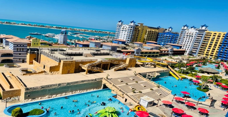 شالية للايجار ببورتو مارينا - الساحل الشمالي / Chalet for rent in Porto Marina - North Coast