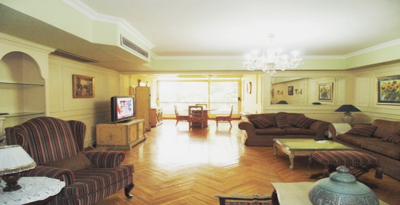 شقة للايجار المفروش بالزمالك - محمد مظهر / Furnished apartment for rent in Zamalek - Mohamed Mazhar