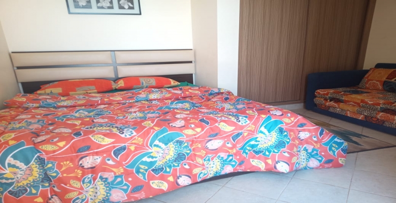 شاليه للايجار بقرية تلال بالعين السخنة 2 غرف