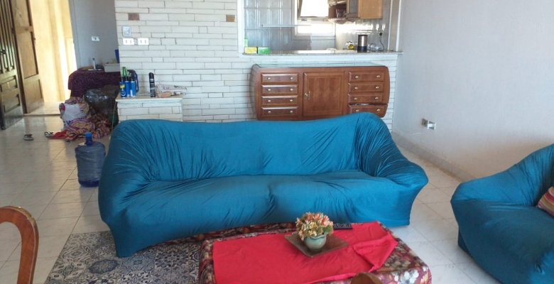 شاليه تراس هاووس للايجار بقرية الزهور بالساحل الشمالي - A terrace house chalet for rent in Al Zohour, North Coast