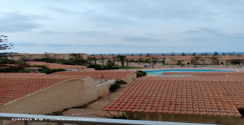 شاليه تراس هاووس للايجار بقرية الزهور بالساحل الشمالي - A terrace house chalet for rent in Al Zohour, North Coast