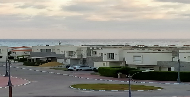 شالية للإيجار في قرية امواج الساحل الشمالي