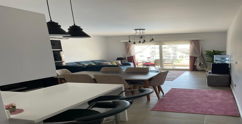 شالية بنتهاوس للإيجار قريه امواج الساحل الشمالي / Penthouse chalet for rent in Amwaj North Coast