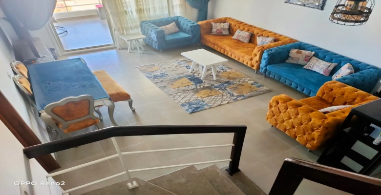 شاليه للايجار بقريقه امواج الساحل الشمالي / Chalet for rent in Amwaj North Coast