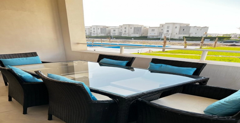 شالية للايجار قرية امواج الساحل الشمالي / Chalet for rent in Amwaj North Coast