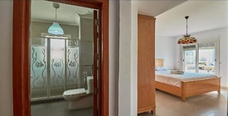 شاليه للإيجار سيدي عبد الرحمن امواج الساحل الشمالي Chalet for rent Sidi Abdel Rahman Amwaj North Coast