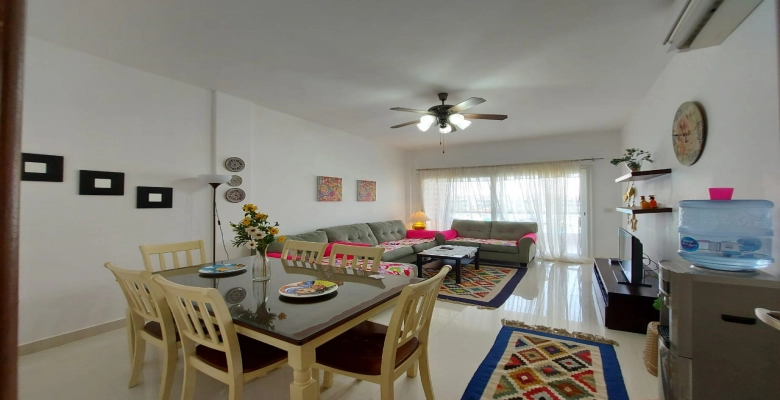 شاليه للإيجار سيدي عبد الرحمن امواج الساحل الشمالي Chalet for rent Sidi Abdel Rahman Amwaj North Coast