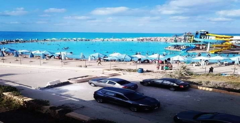 شاليه للايجار بقرية اللوتس - الساحل الشمالي / A chalet for rent in Lotus Village - North Coast