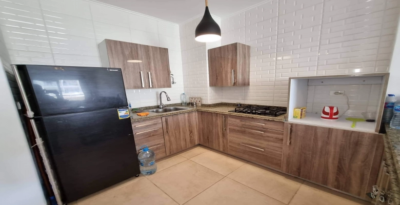 شاليه للايجارفي قرية امواج - الساحل الشمالي / Chalet for rent in Amwaj village - North Coast