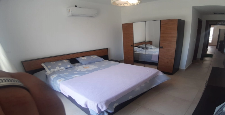 شاليه للايجارفي قرية امواج - الساحل الشمالي / Chalet for rent in Amwaj village - North Coast